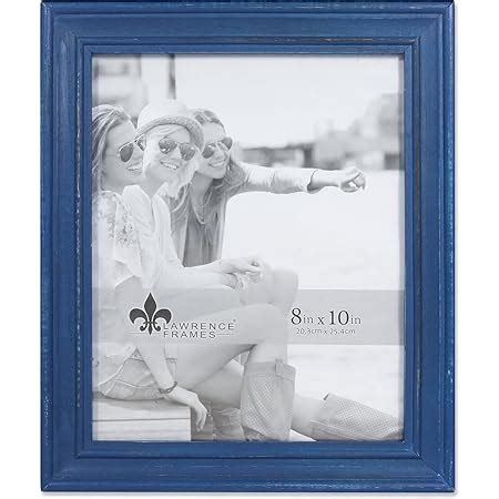 blue picture frames 8x10